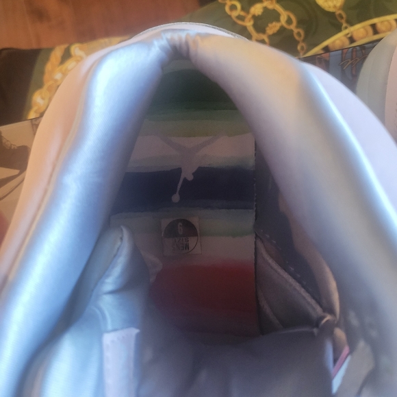 JORDAN 5 RETRO PINK GHOST-COPA/ S REGAL ROSE FANTOME SNEAKERS with BOX SIZE 9 - Picture 5 of 7